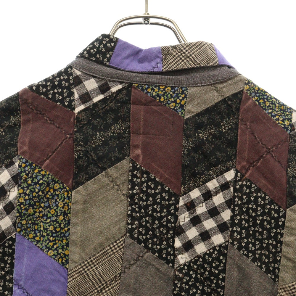 KAPITAL(キャピタル) YABANE Quit Patchwork Drizzler JKT パッチワーク ジップアップジャケット マルチ K2403LJ093