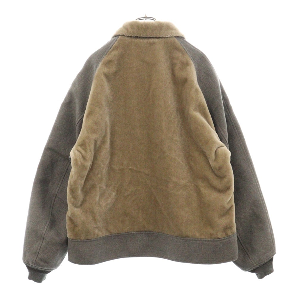 VISVIM(ヴィスヴィム) 24AW MACKENZIE JKT マッケンジージャケット ジップアップブルゾン 0124205013028 グレー/ベージュ