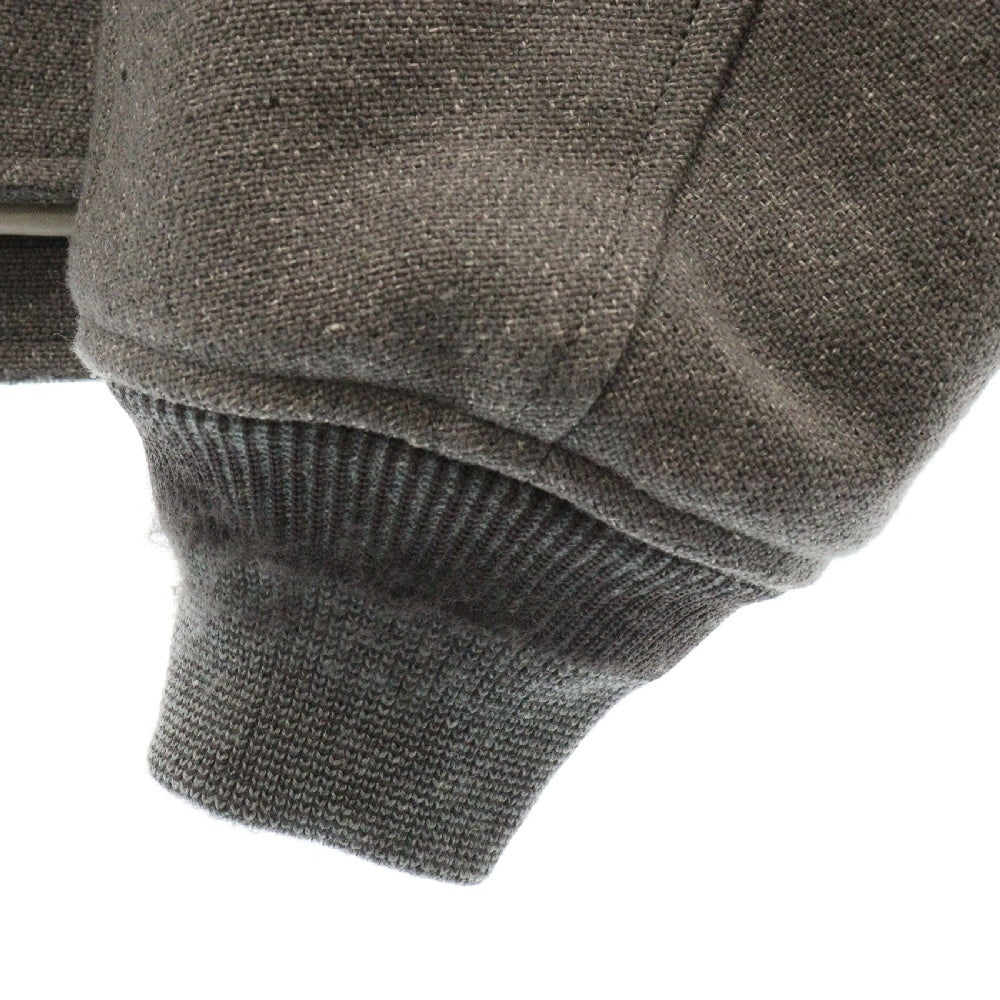 VISVIM(ヴィスヴィム) 24AW MACKENZIE JKT マッケンジージャケット ジップアップブルゾン 0124205013028 グレー/ベージュ