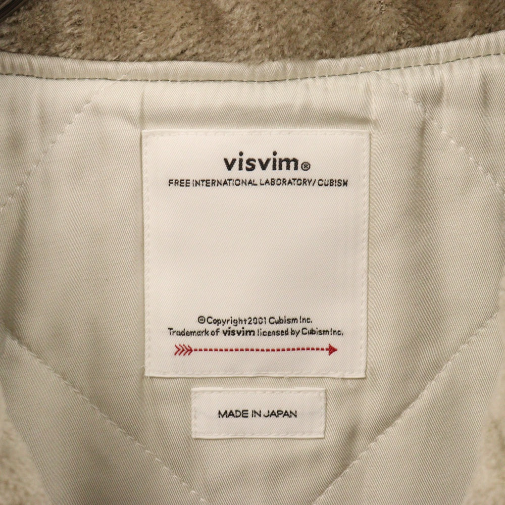 VISVIM(ヴィスヴィム) 24AW MACKENZIE JKT マッケンジージャケット ジップアップブルゾン 0124205013028 グレー/ベージュ