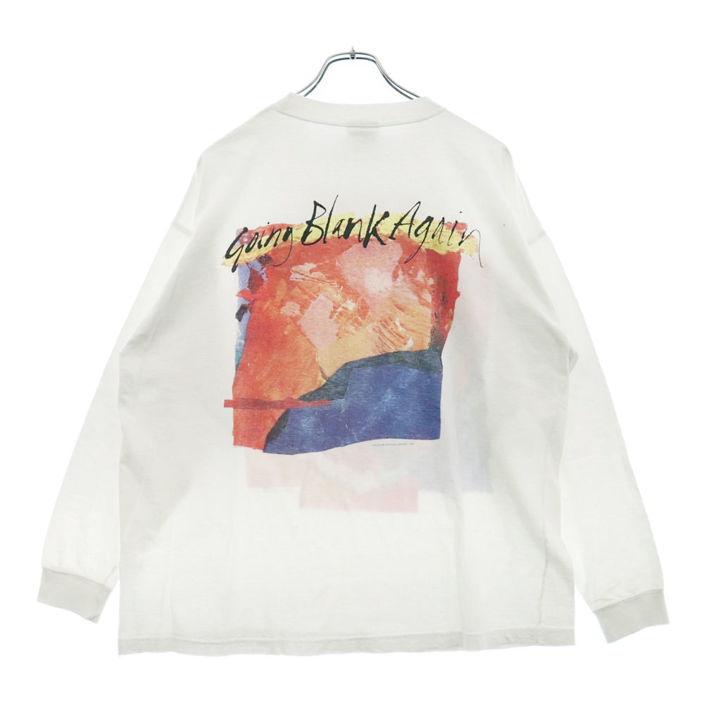 VINTAGE(ヴィンテージ) 90s RIDE GOING BLAMK AGAIN L/S TEE ライド ロングスリーブ Tシャツ ホワイト