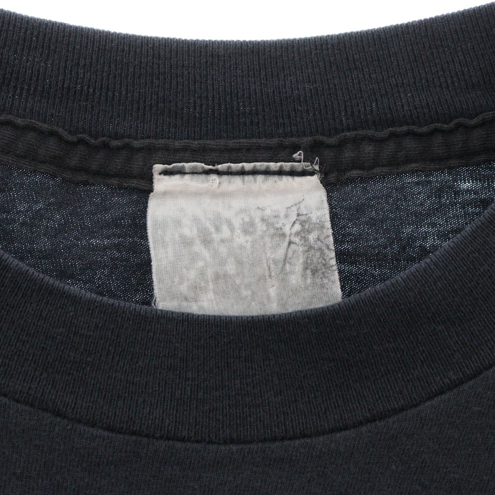 VINTAGE(ヴィンテージ) 90s KISS UNHOLY TEE アンホーリー フロント プリント Tシャツ 半袖 カットソー ブラック