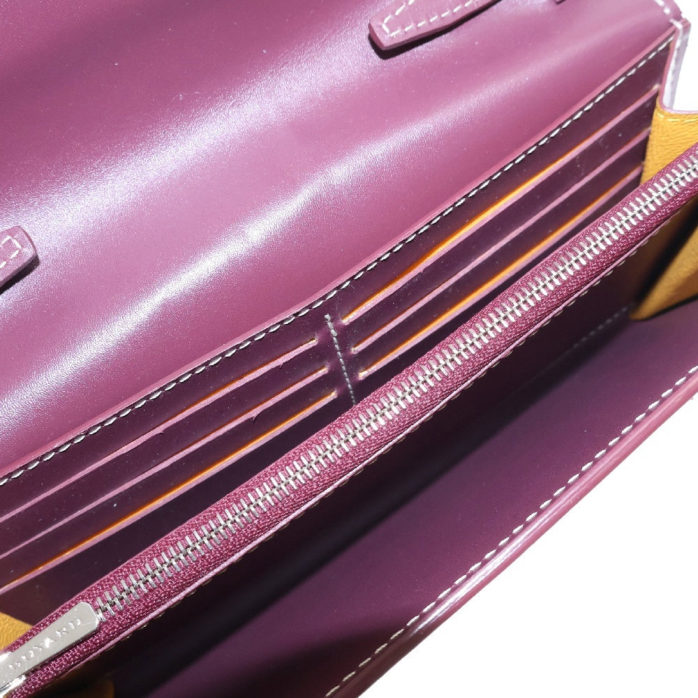GOYARD(ゴヤール) ヴァレンヌ ポーチウォレット 2WAYショルダーバッグ ポシェット 斜め掛け 長財布 バーガンディ