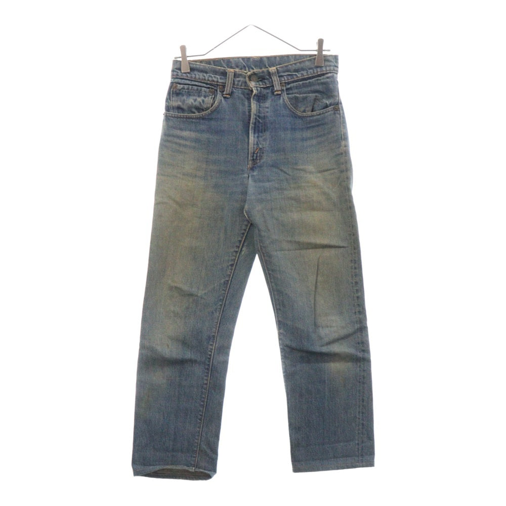 Levi's(リーバイス) 70s VINTAGE 505 66前期 ボタン裏刻印5 42TALON ZIP スモールe ジップアップ デニムパンツ インディゴ