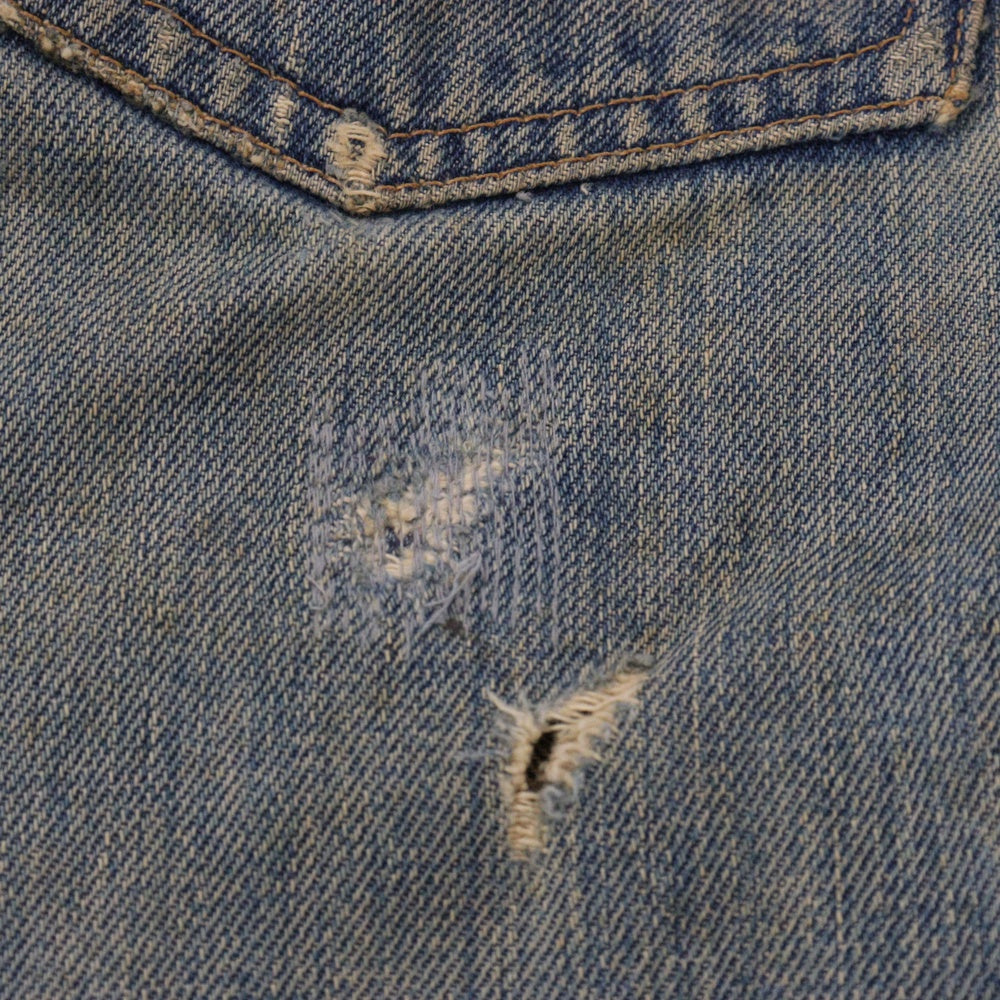 Levi's(リーバイス) 70s VINTAGE 505 66前期 ボタン裏刻印5 42TALON ZIP スモールe ジップアップ デニムパンツ インディゴ