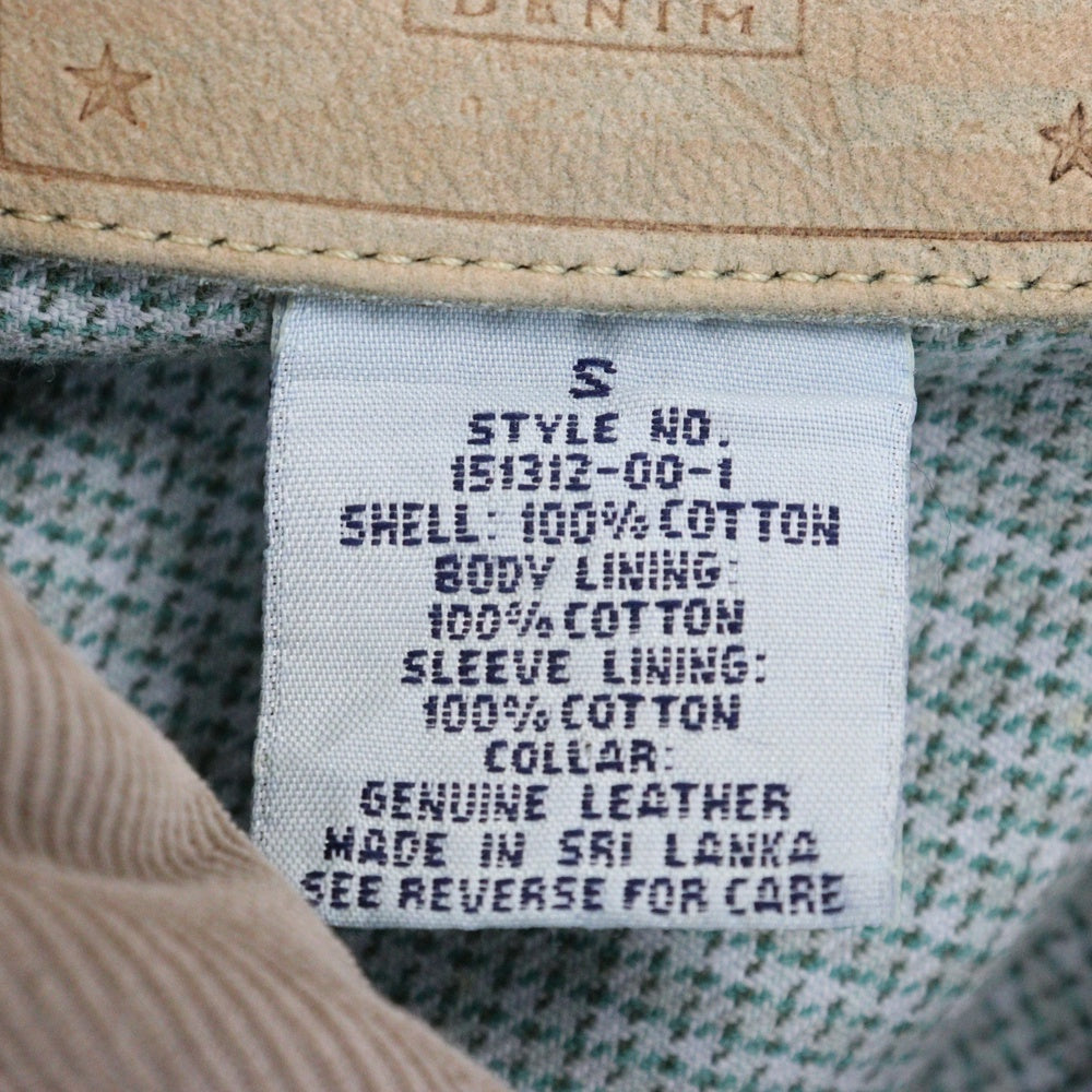 VINTAGE(ヴィンテージ) OLD GAP COTTON LINED DENIM JACKET オールド ギャップ チェック ライナー デニム ジャケット インディゴ