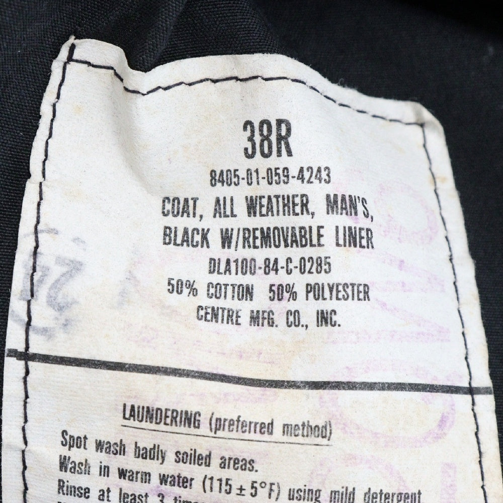 VINTAGE(ヴィンテージ) 80s US NAVY COAT ボアライナー コート ブラック