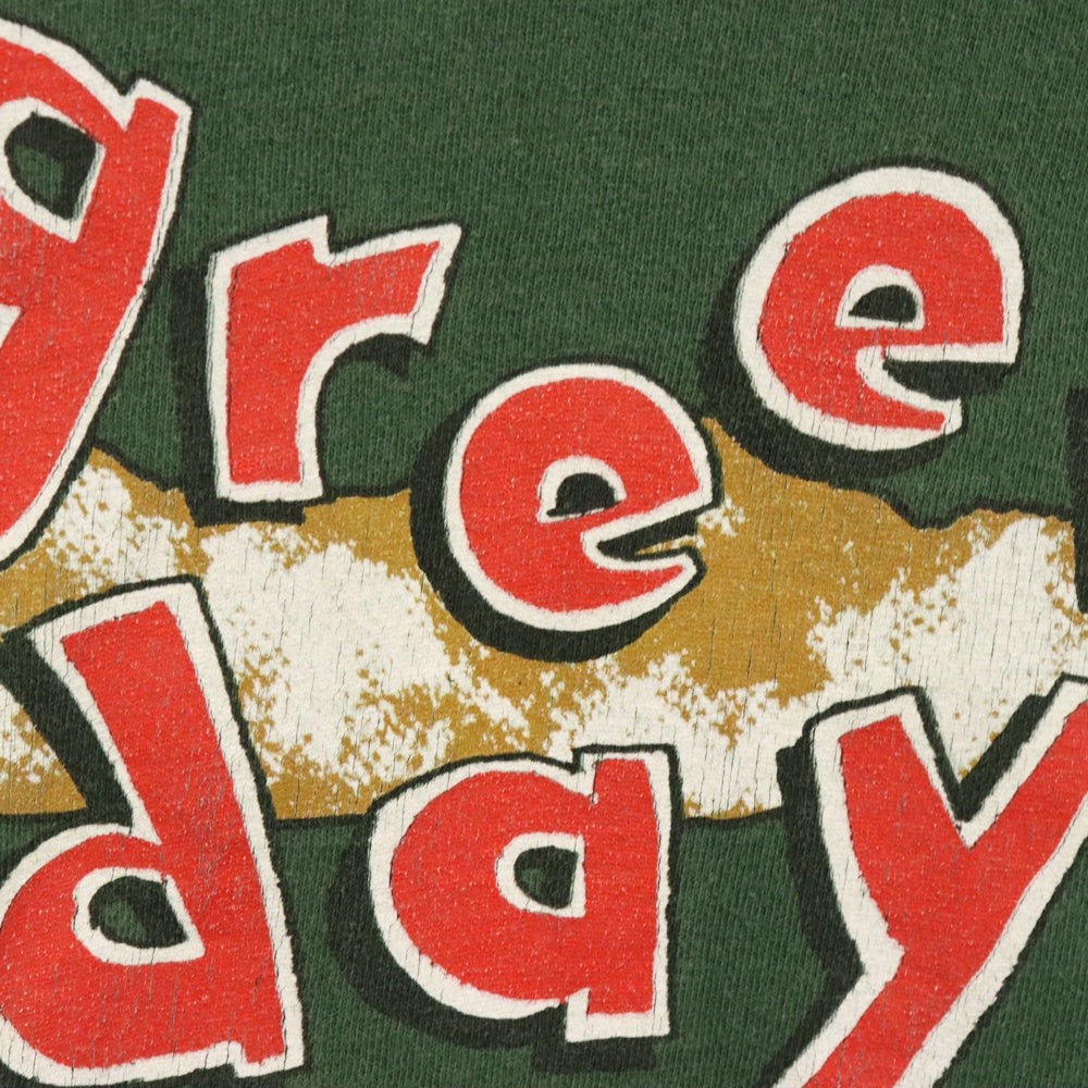 VINTAGE(ヴィンテージ) 90s GREEN DAY 1994 DOOKIE GREEN TEE グリーン デイ 両面プリント半袖Tシャツ カットソー グリーン