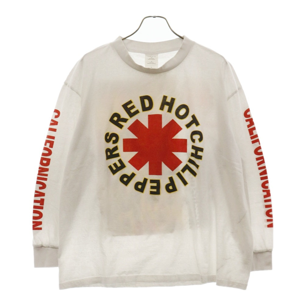 VINTAGE(ヴィンテージ) 90s RED HOT CHILI PEPPERS CALIFORNICATION ヴィンテージ レッドホットチリペッパーズ レッチリ プリントバンドTシャツ 長袖Tシャツ ロンT ホワイト
