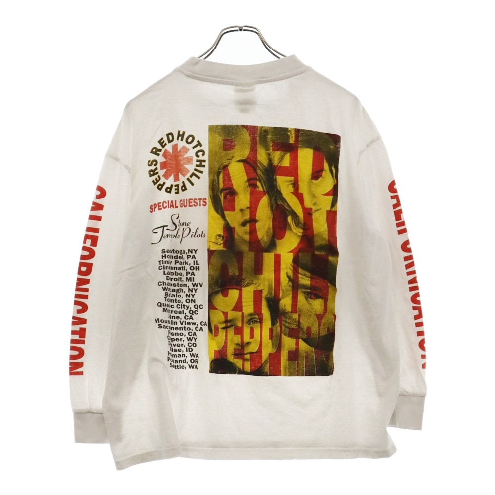 VINTAGE(ヴィンテージ) 90s RED HOT CHILI PEPPERS CALIFORNICATION ヴィンテージ レッドホットチリペッパーズ レッチリ プリントバンドTシャツ 長袖Tシャツ ロンT ホワイト