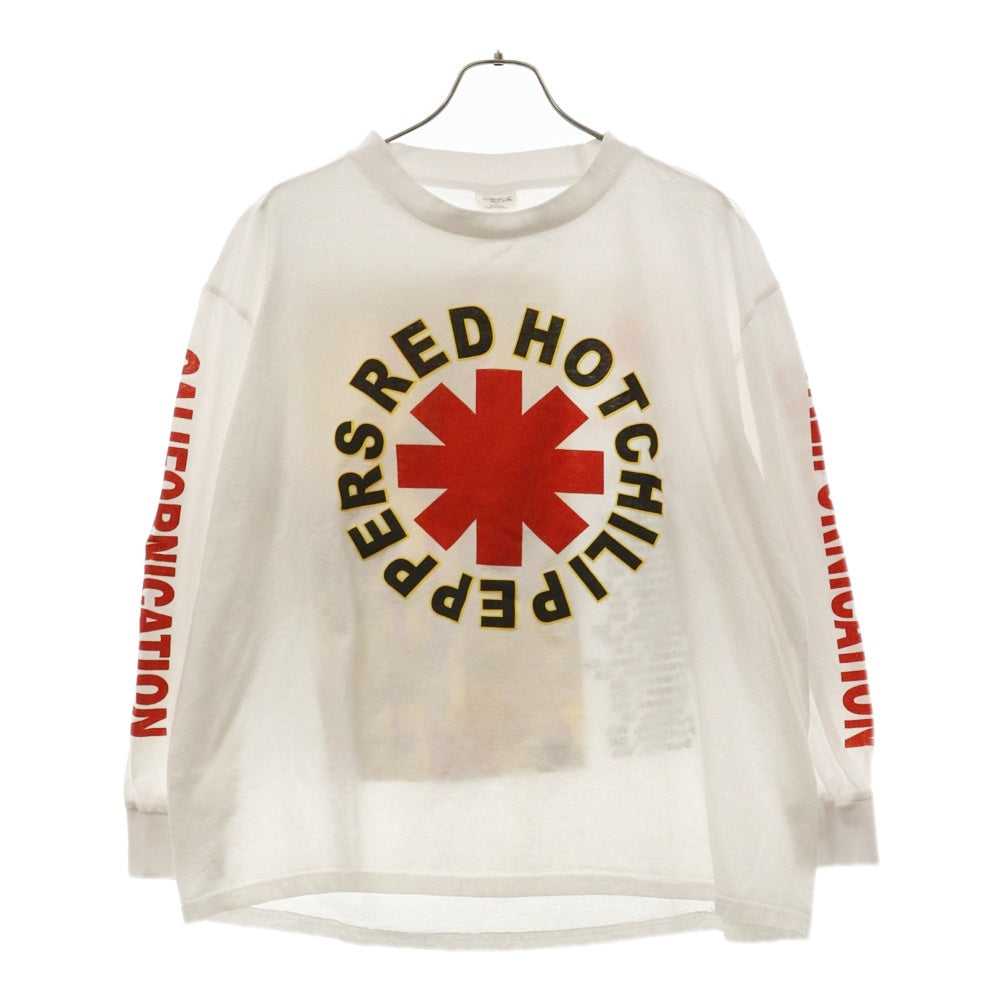 VINTAGE(ヴィンテージ) 90s RED HOT CHILI PEPPERS CALIFORNICATION ヴィンテージ レッドホットチリペッパーズ レッチリ プリントバンドTシャツ 長袖Tシャツ ロンT ホワイト