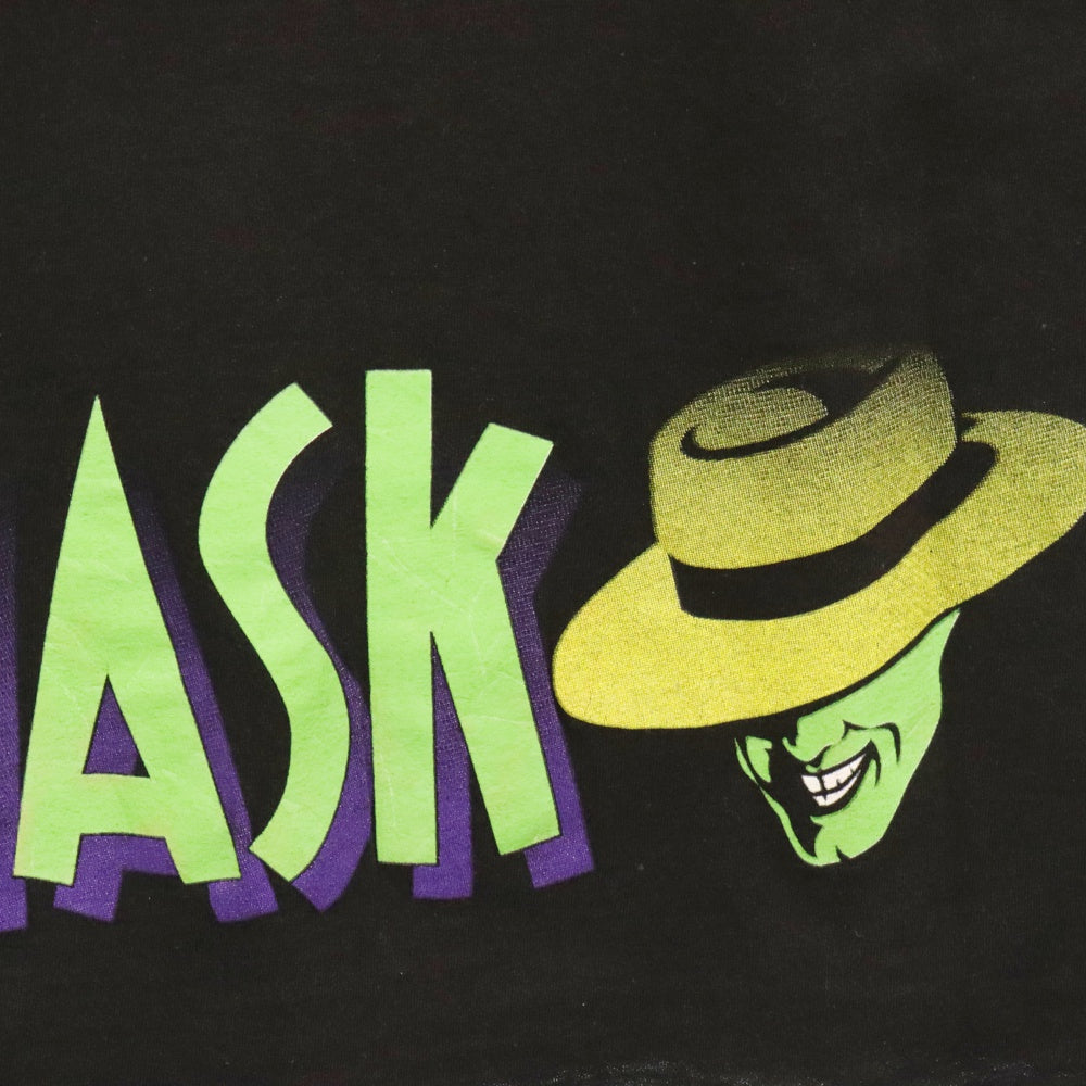 VINTAGE(ヴィンテージ) 90s THE MASK FROM ZERO TO HERO TEE ザ マスク 両面プリント半袖Tシャツ カットソーブラック