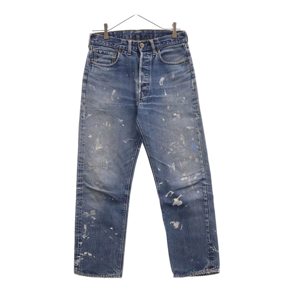Levi's(リーバイス) 60-70s 501 BIG E 前期 ボタン裏刻印4 足長R ボタンフライ デニムパンツ インディゴ