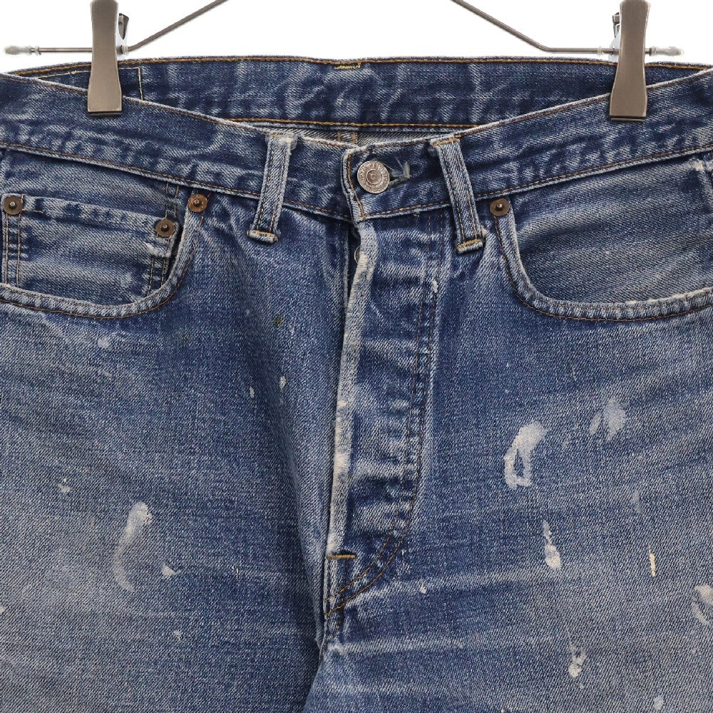 Levi's(リーバイス) 60-70s 501 BIG E 前期 ボタン裏刻印4 足長R ボタンフライ デニムパンツ インディゴ