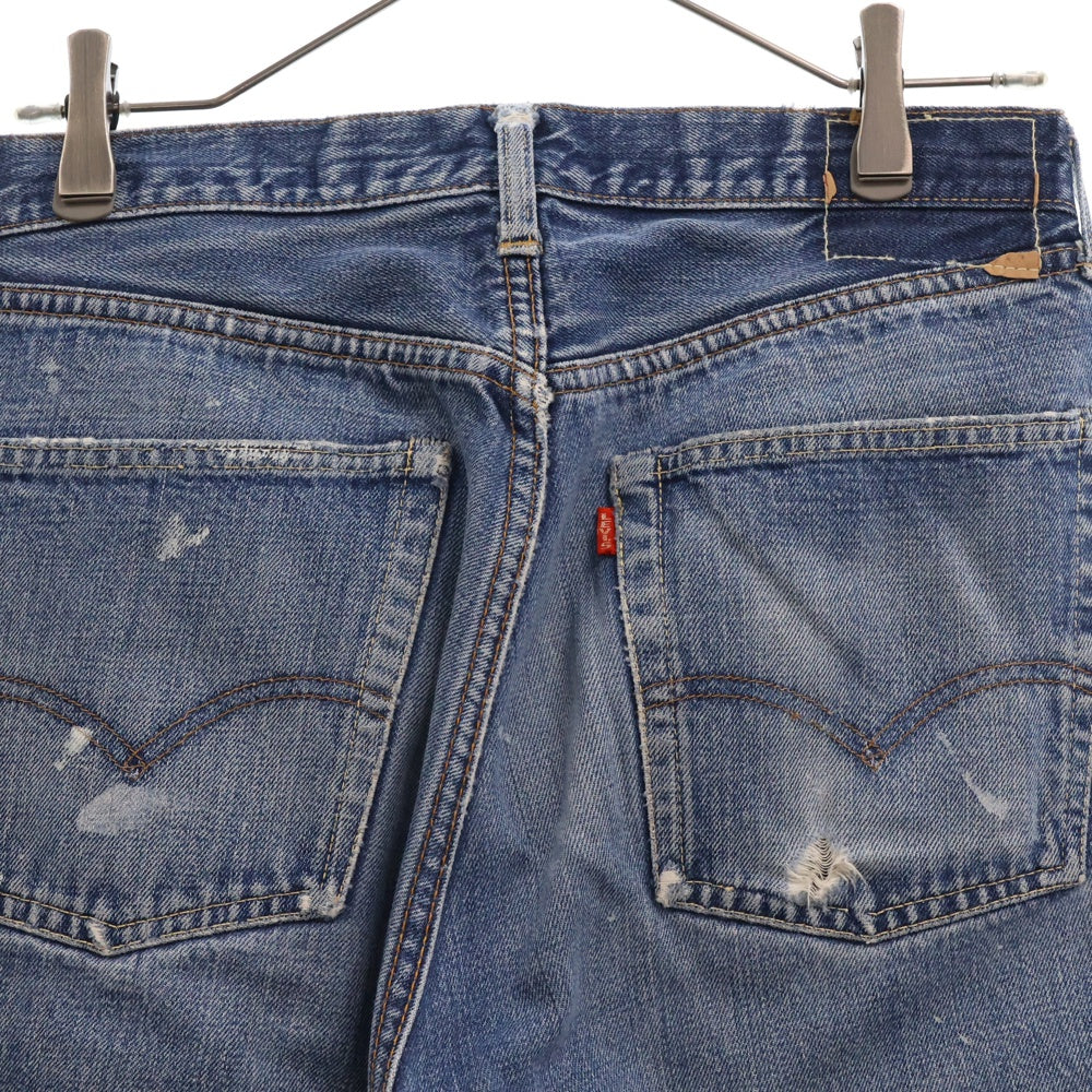 Levi's(リーバイス) 60-70s 501 BIG E 前期 ボタン裏刻印4 足長R ボタンフライ デニムパンツ インディゴ