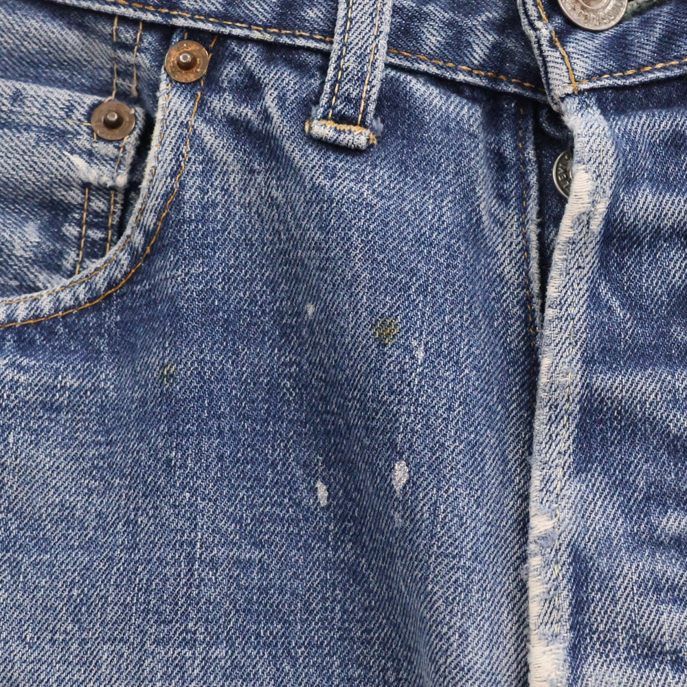 Levi's(リーバイス) 60-70s 501 BIG E 前期 ボタン裏刻印4 足長R ボタンフライ デニムパンツ インディゴ