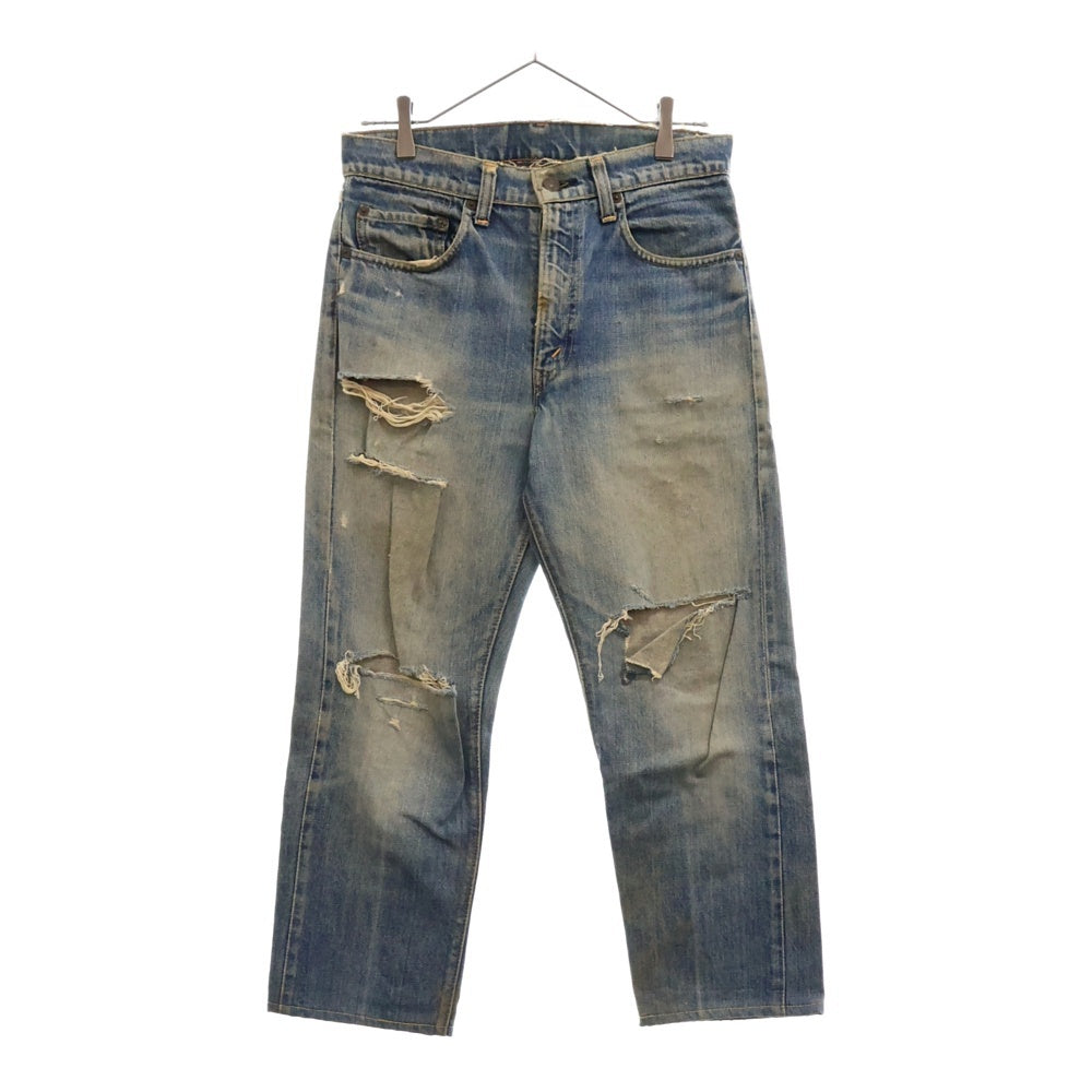 Levi's(リーバイス) 70s VINTAGE 505 BIG E 66前期 TALON 42 ジップ ボタン裏刻印 5 ジーンズ デニム パンツ インディゴ
