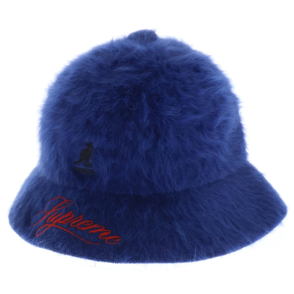 SUPREME(シュプリーム) 21AW ×KANGOL Furgora Casual カンゴール アンゴラ カジュアル ファーハット ブルー H75FW21