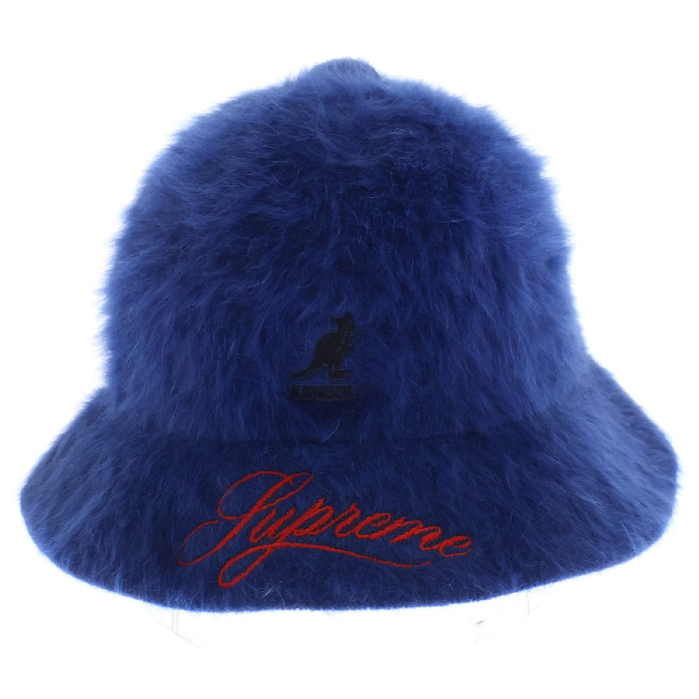 SUPREME(シュプリーム) 21AW ×KANGOL Furgora Casual カンゴール アンゴラ カジュアル ファーハット ブルー H75FW21