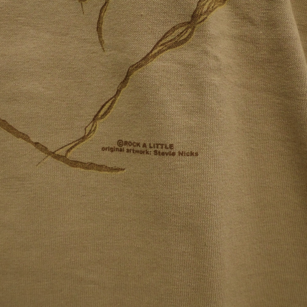 VINTAGE(ヴィンテージ) 00s Stephanie Lynn Nicks PONDERING THE MILLENNIUM TEE スティーヴィー・ニックス Tシャツ 半袖 カットソー ベージュ
