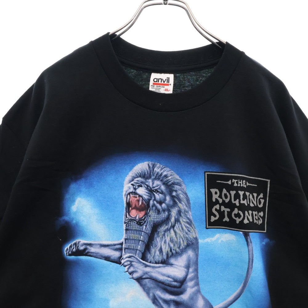 VINTAGE(ヴィンテージ) 90s The Rolling Stones Bridges to Babylon World Tour ローリングストーンズ ワールドツアー 半袖Tシャツ ブラック