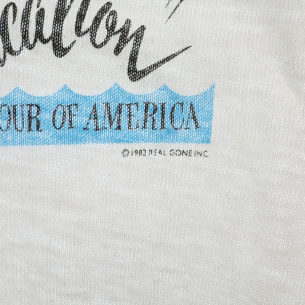VINTAGE(ヴィンテージ) 80s GO GO 1982 TOUR TEE Tシャツ 半袖 カットソー ホワイト