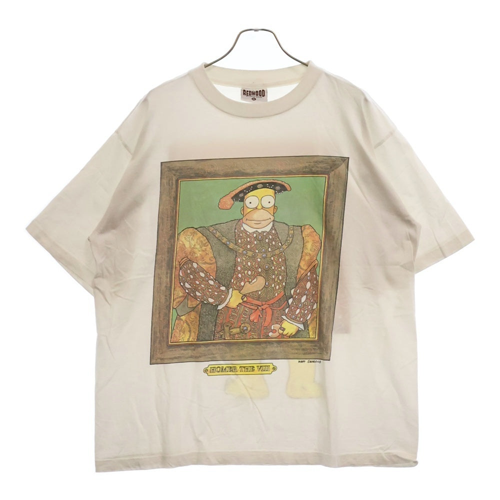 VINTAGE(ヴィンテージ) 90s SIMPSONS シンプソンズ 両面プリント Tシャツ 半袖カットソー ホワイト