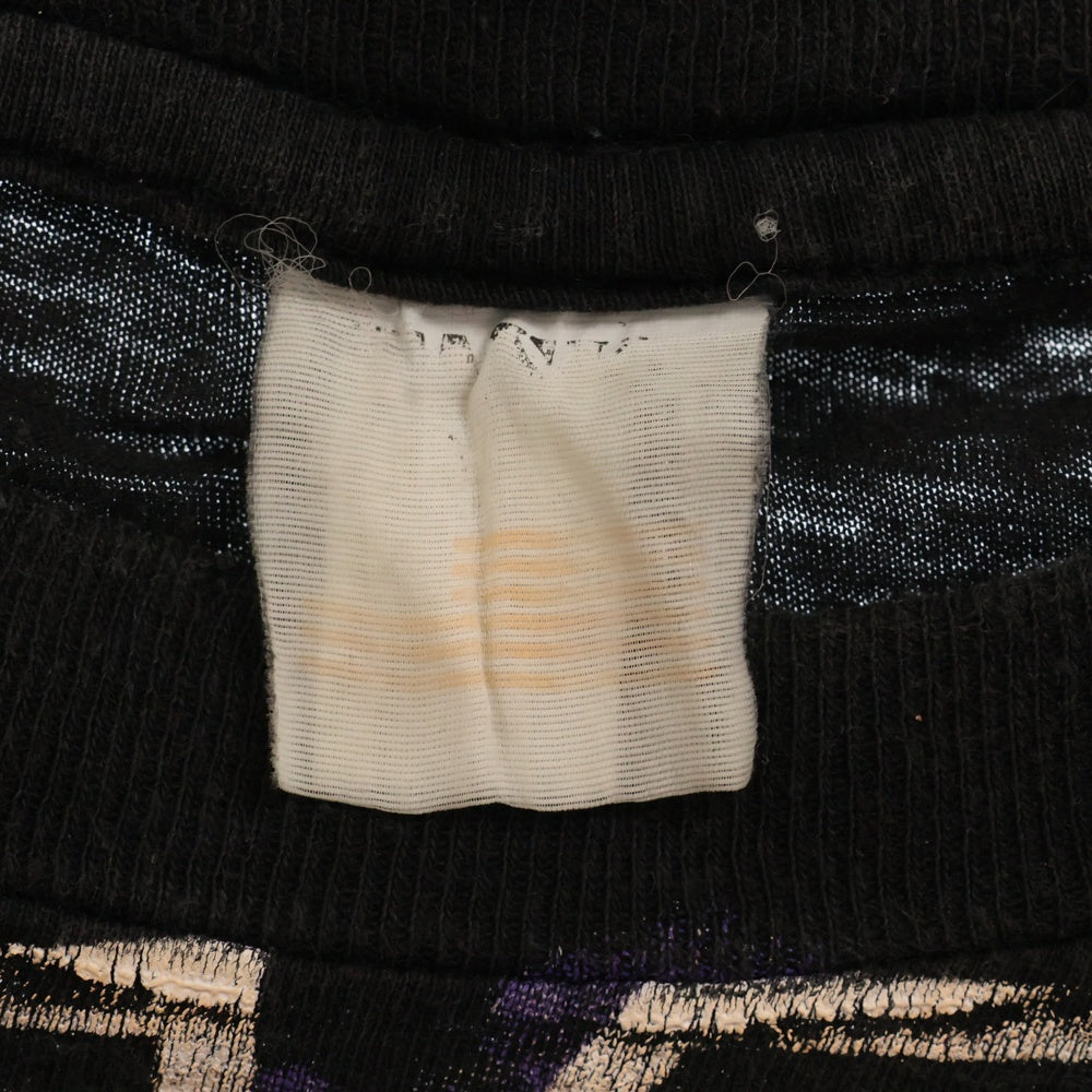 VINTAGE(ヴィンテージ) 90s KISS 両面プリント Tシャツ 半袖カットソー ブラック