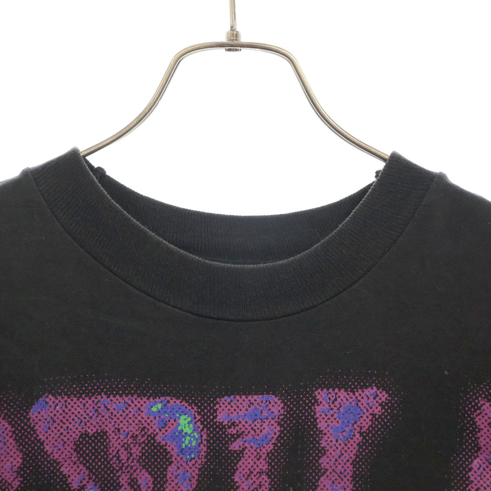 VINTAGE(ヴィンテージ) 90s STILL フロント プリント Tシャツ 半袖カットソー ブラック