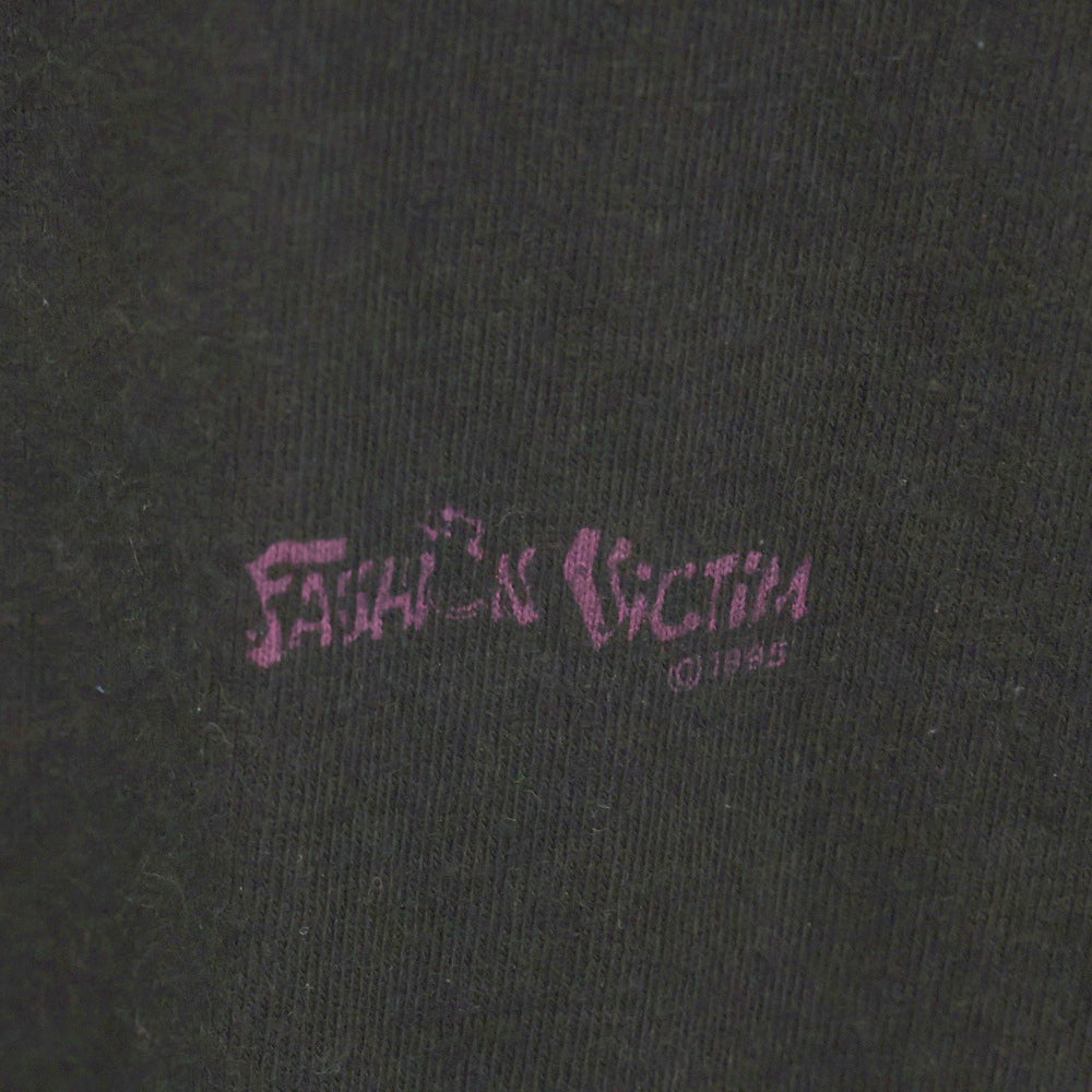 VINTAGE(ヴィンテージ) 90s STILL フロント プリント Tシャツ 半袖カットソー ブラック