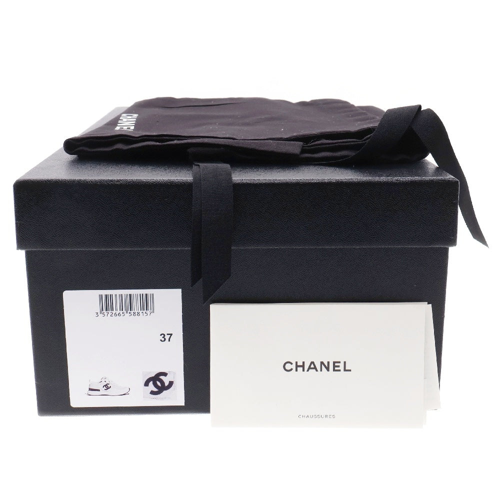 CHANEL(シャネル) 21SS CC Logo Trainer G37491 CC ロゴメッシュ ローカットスニーカー シューズ ホワイト