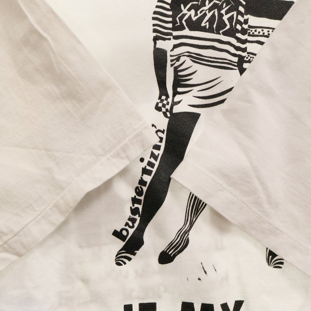 VINTAGE(ヴィンテージ) 90s ICE CUBE TEST PRINTED TEE テスト プリント Tシャツ 半袖 カットソー ホワイト