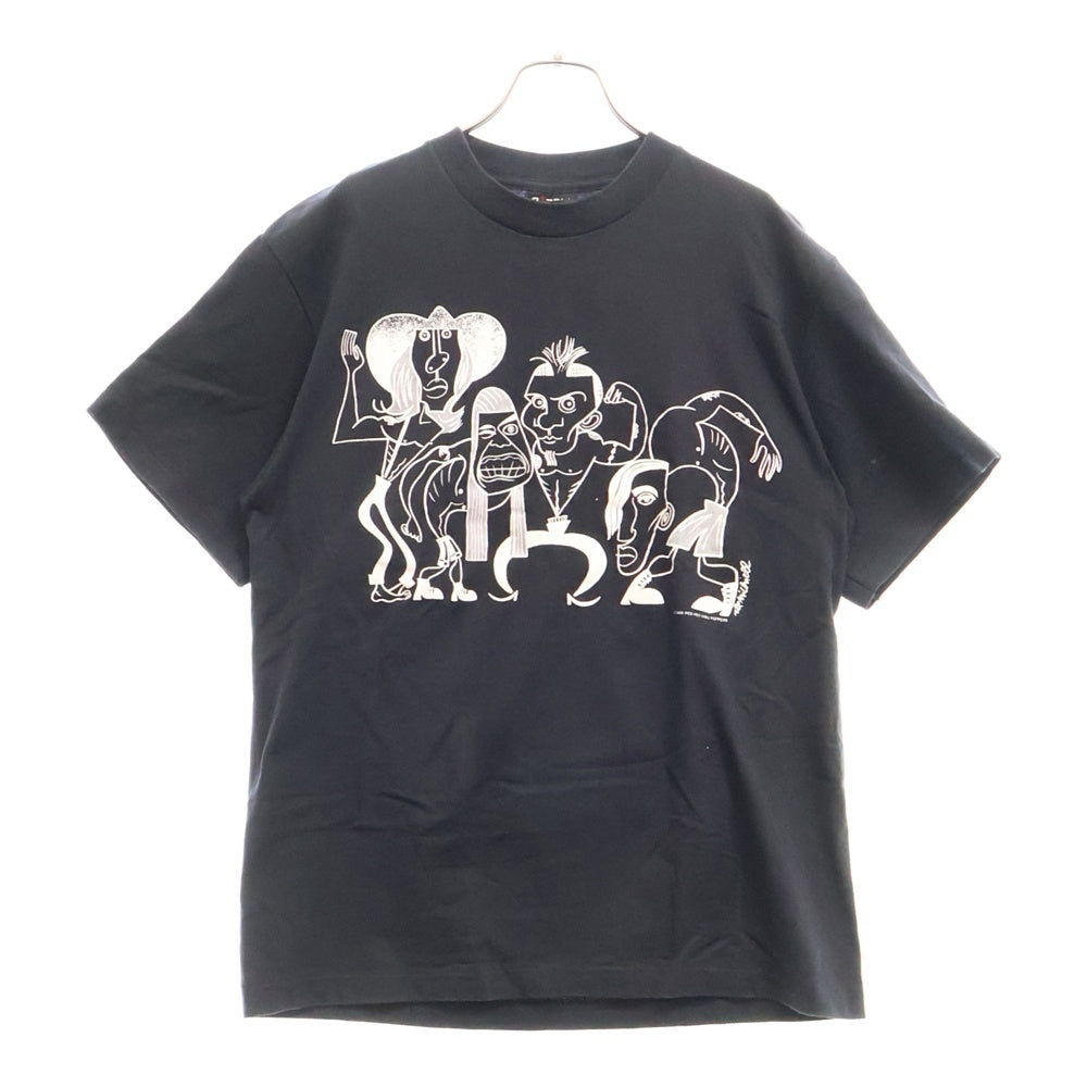 VINTAGE(ヴィンテージ) 90s RED HOT CHILI PEPPERS PICASSO レッド ホット チリ ペッパーズ ピカソ Tシャツ 半袖 カットソー ブラック