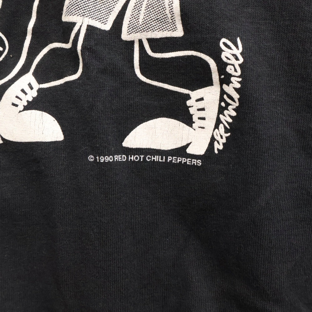 VINTAGE(ヴィンテージ) 90s RED HOT CHILI PEPPERS PICASSO レッド ホット チリ ペッパーズ ピカソ Tシャツ 半袖 カットソー ブラック
