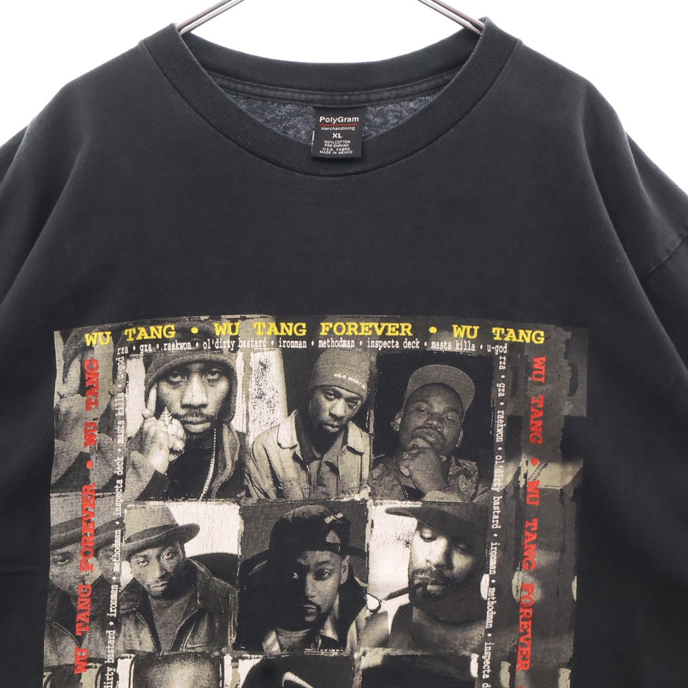 VINTAGE(ヴィンテージ) 90s WU-TANG CLAN FOREVER TEE ウータン クラン フォーエヴァー Tシャツ 半袖 カットソー ブラック