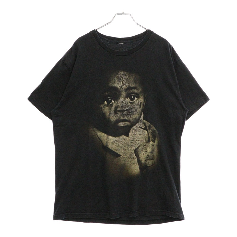 VINTAGE(ヴィンテージ) 90-00s Lil Wayne THA CARTER III TEE リル・ウェイン 両面プリント半袖Tシャツ カットソー ブラック