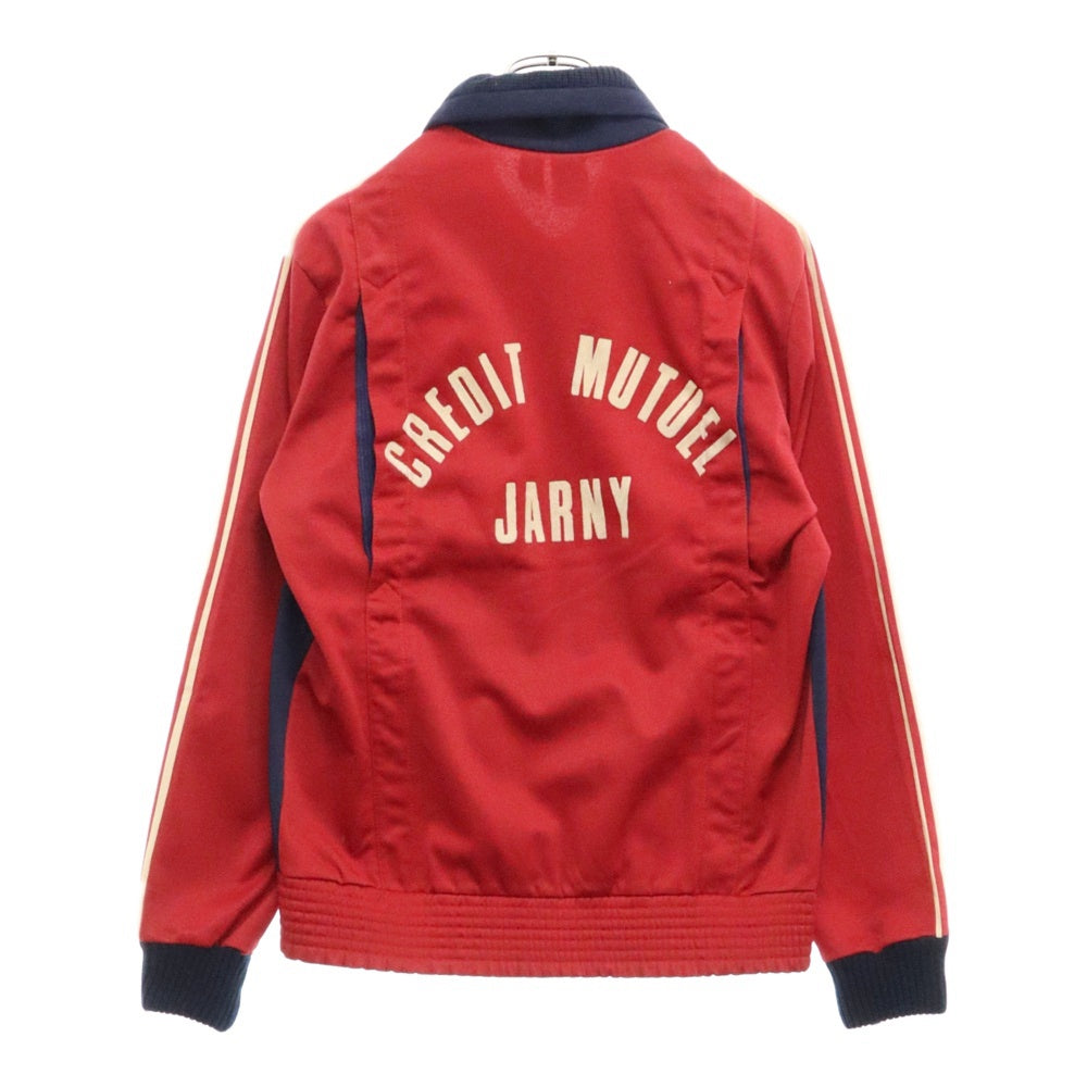 adidas(アディダス) 60s VENTEX カラードッキング バック フェルト ロゴ トラックジャケット Made in France ボルドー