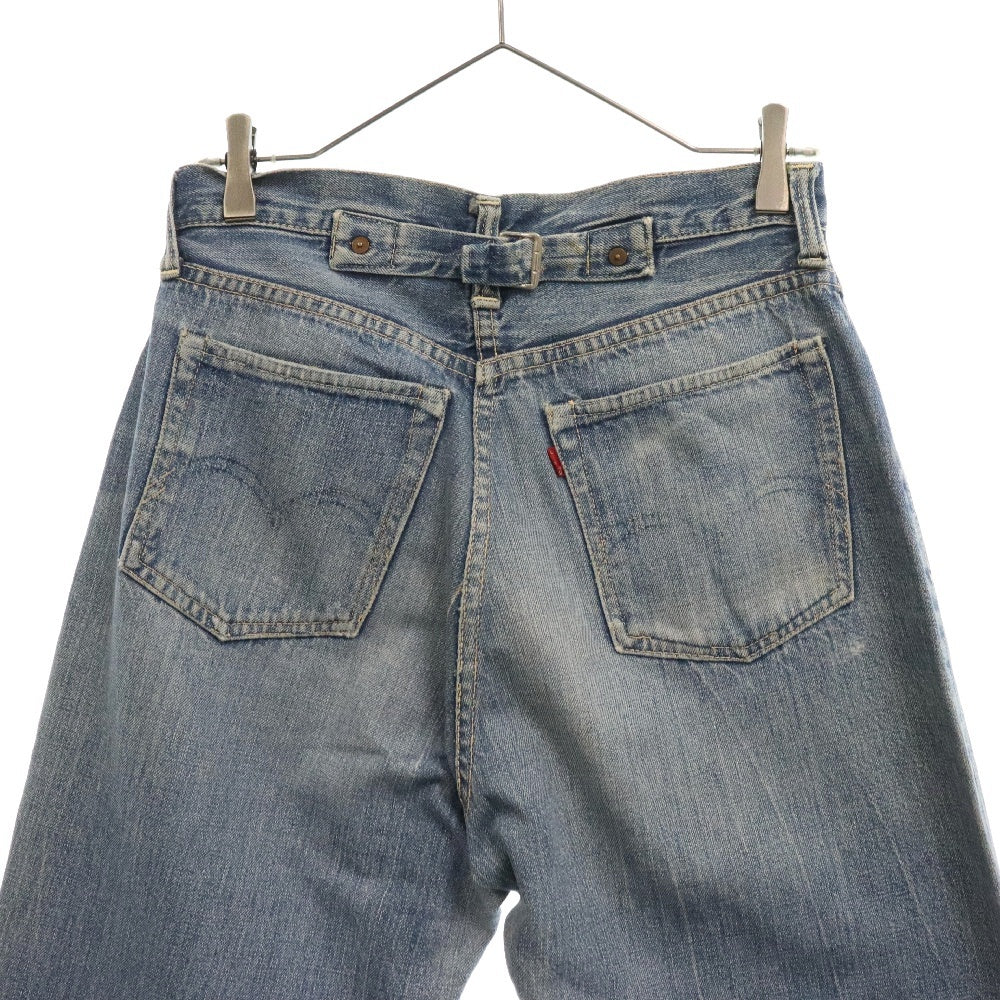 Levi's(リーバイス) 30s VINTAGE 501XX 37MODEL シンチバック ボタン裏刻印 無し ドーナツボタン 片面タブ ジーンス デニム パンツ インディゴ