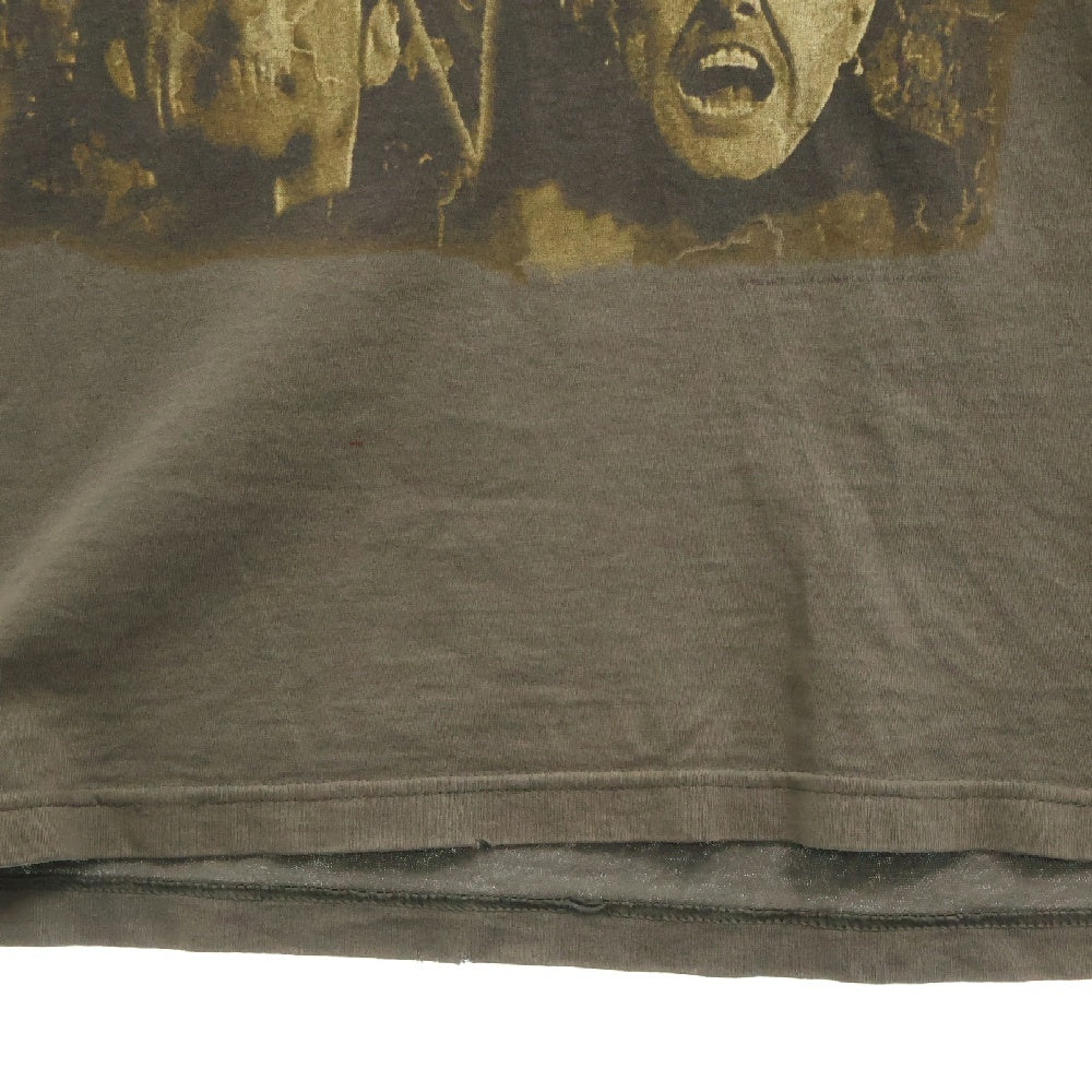 VINTAGE(ヴィンテージ) 90s METALLICA POOR RETOURING ME PAN PACIFIC '98 TOUR KHAKI TEE メタリカ 両面プリント半袖Tシャツ カットソー カーキ