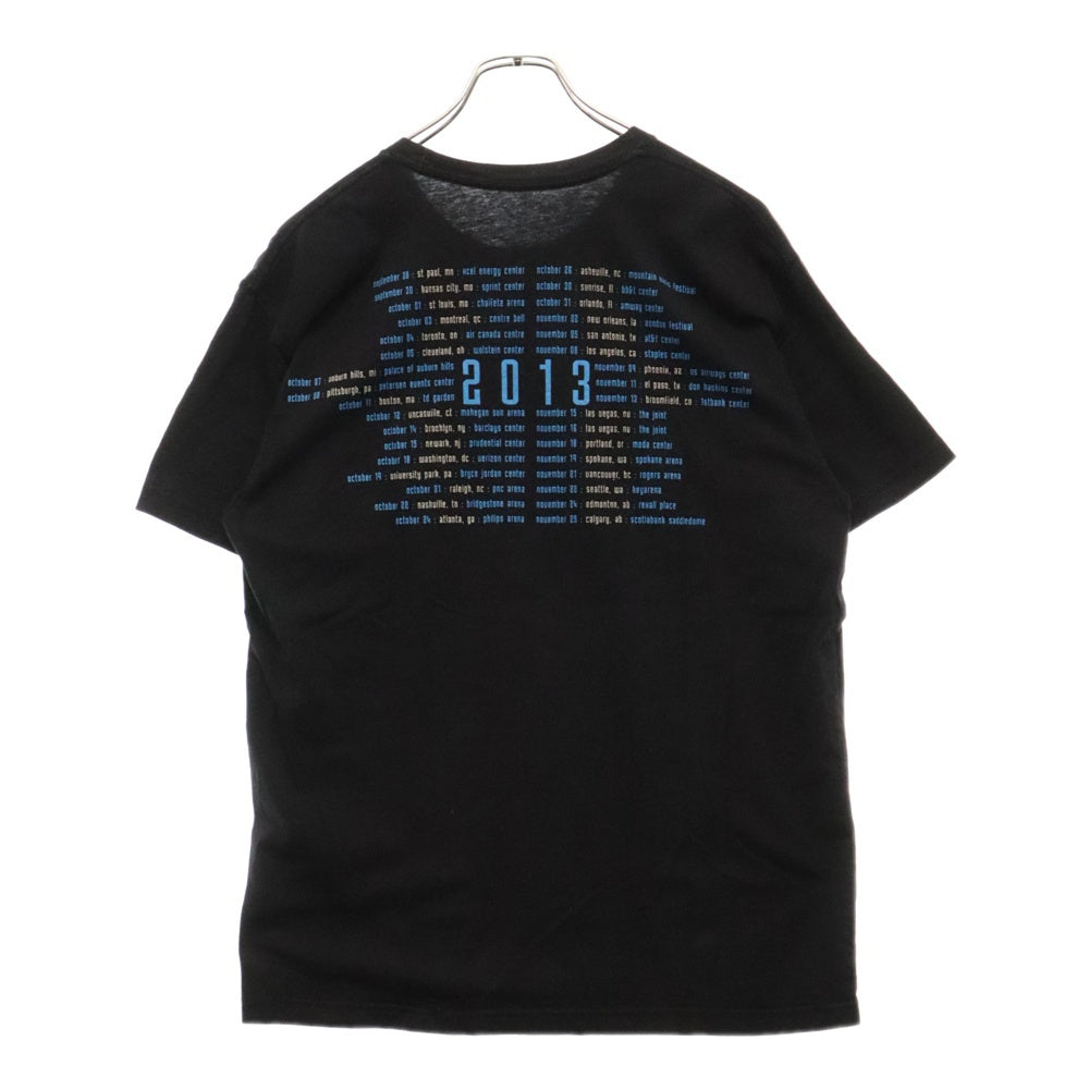 VINTAGE(ヴィンテージ) 10s NINE INCH NAILS OFFICIAL MERCH BAND CONCERT 2013 ナイインチネイルズ Tシャツ 半袖 カットソー ブラック