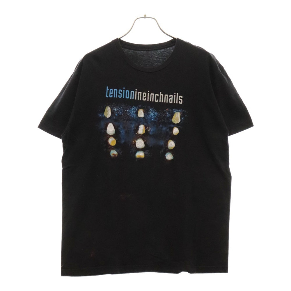 VINTAGE(ヴィンテージ) 10s NINE INCH NAILS OFFICIAL MERCH BAND CONCERT 2013 ナイインチネイルズ Tシャツ 半袖 カットソー ブラック
