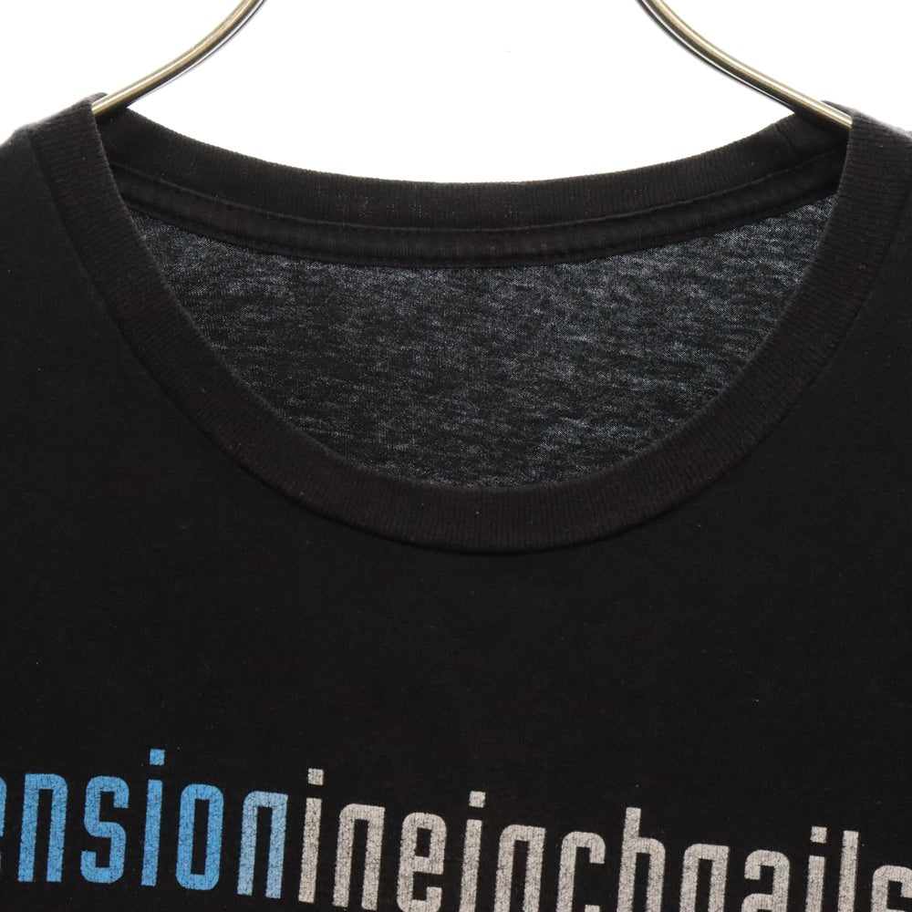 VINTAGE(ヴィンテージ) 10s NINE INCH NAILS OFFICIAL MERCH BAND CONCERT 2013 ナイインチネイルズ Tシャツ 半袖 カットソー ブラック
