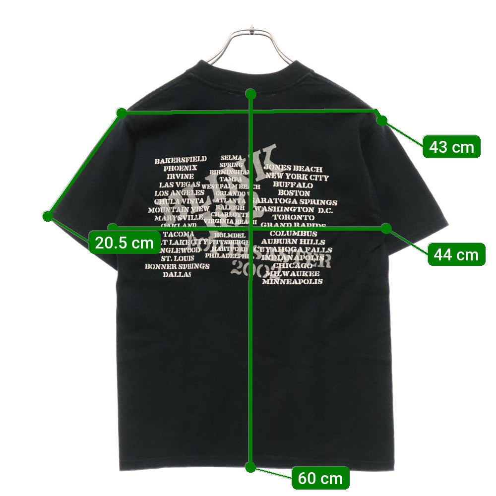 VINTAGE(ヴィンテージ) 00s BLINK 182 POP DLSASTER 2002 ブリンク Tシャツ 半袖カットソー ブラック