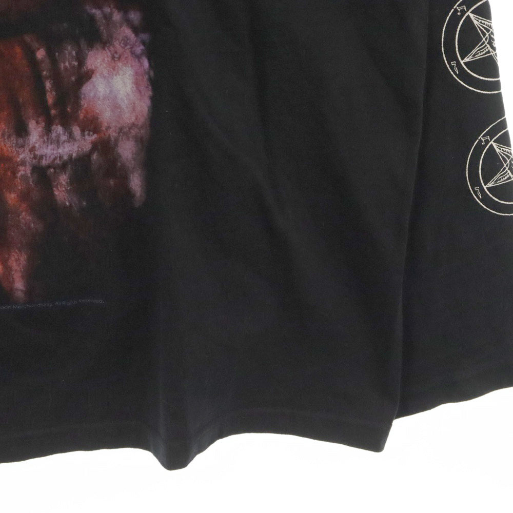 VINTAGE(ヴィンテージ) 00S CRADLE OF FILTH 2007 SUPREME VAMPYRIC EVIL L/S クレイドルオブフィルス 両面プリント 長袖T 長袖カットソー ブラック