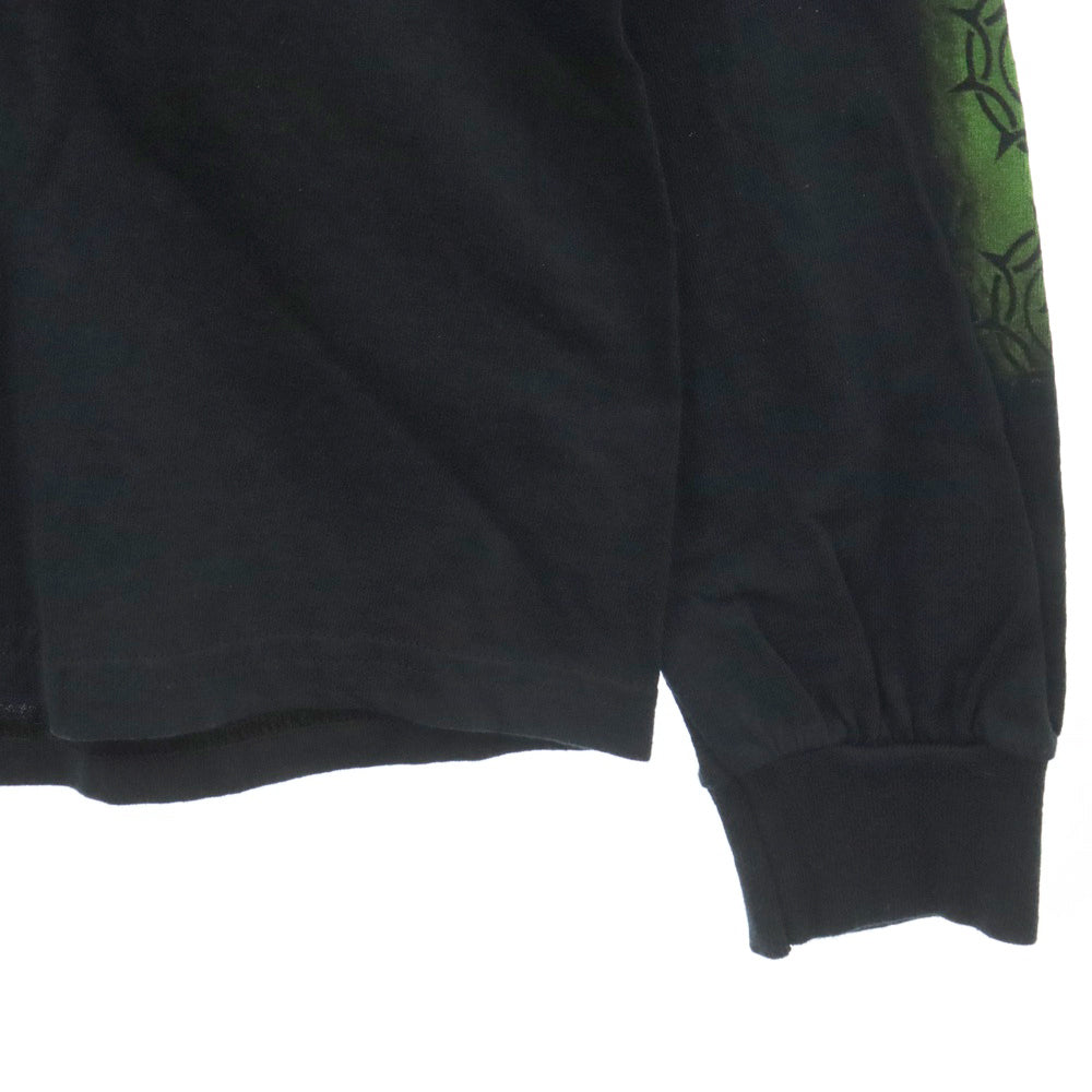 VINTAGE(ヴィンテージ) 00S CRADLE OF FILTH 2006 SAINT DISGUSTUS L/S クレイドルオブフィルス 両面プリント 長袖T 長袖カットソー ブラック