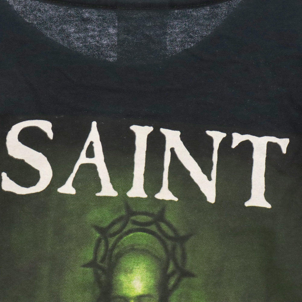 VINTAGE(ヴィンテージ) 00S CRADLE OF FILTH 2006 SAINT DISGUSTUS L/S クレイドルオブフィルス 両面プリント 長袖T 長袖カットソー ブラック