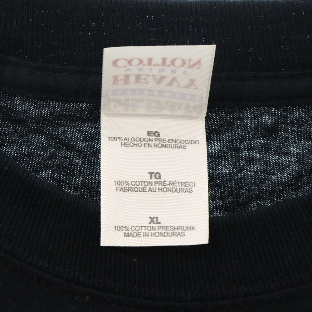 VINTAGE(ヴィンテージ) 00S CRADLE OF FILTH 2006 SAINT DISGUSTUS L/S クレイドルオブフィルス 両面プリント 長袖T 長袖カットソー ブラック
