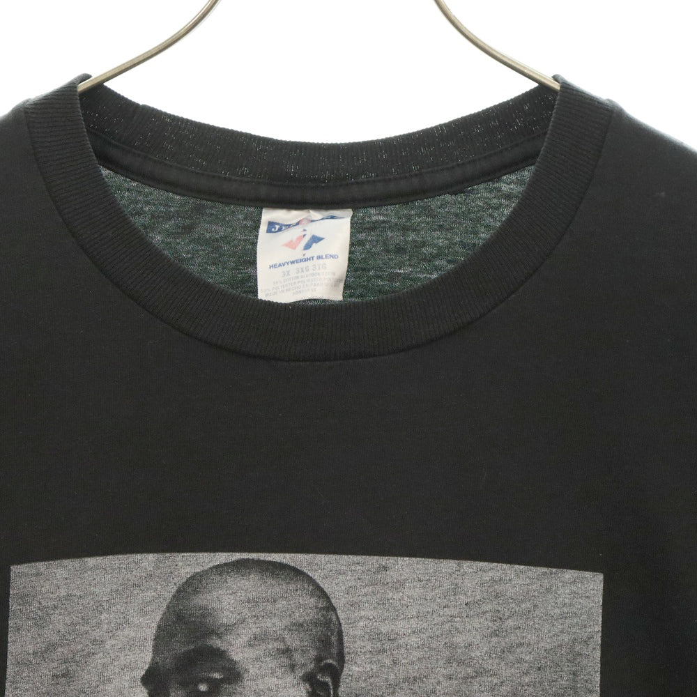 VINTAGE(ヴィンテージ) 90s 2PAC LS TEE フロントプリント 長袖Tシャツ 長袖カットソー ブラック