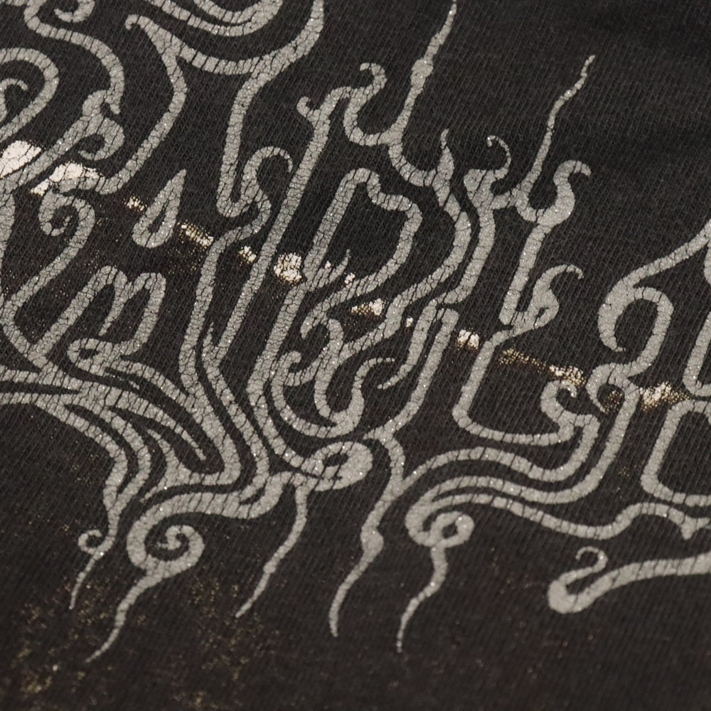 VINTAGE(ヴィンテージ) 90S CRADLE OF FILTH CHAPTER V ~ TOURTURING LS TEE EURO クレイドルオブフィルス 両面プリント 長袖T 長袖カットソー ブラック