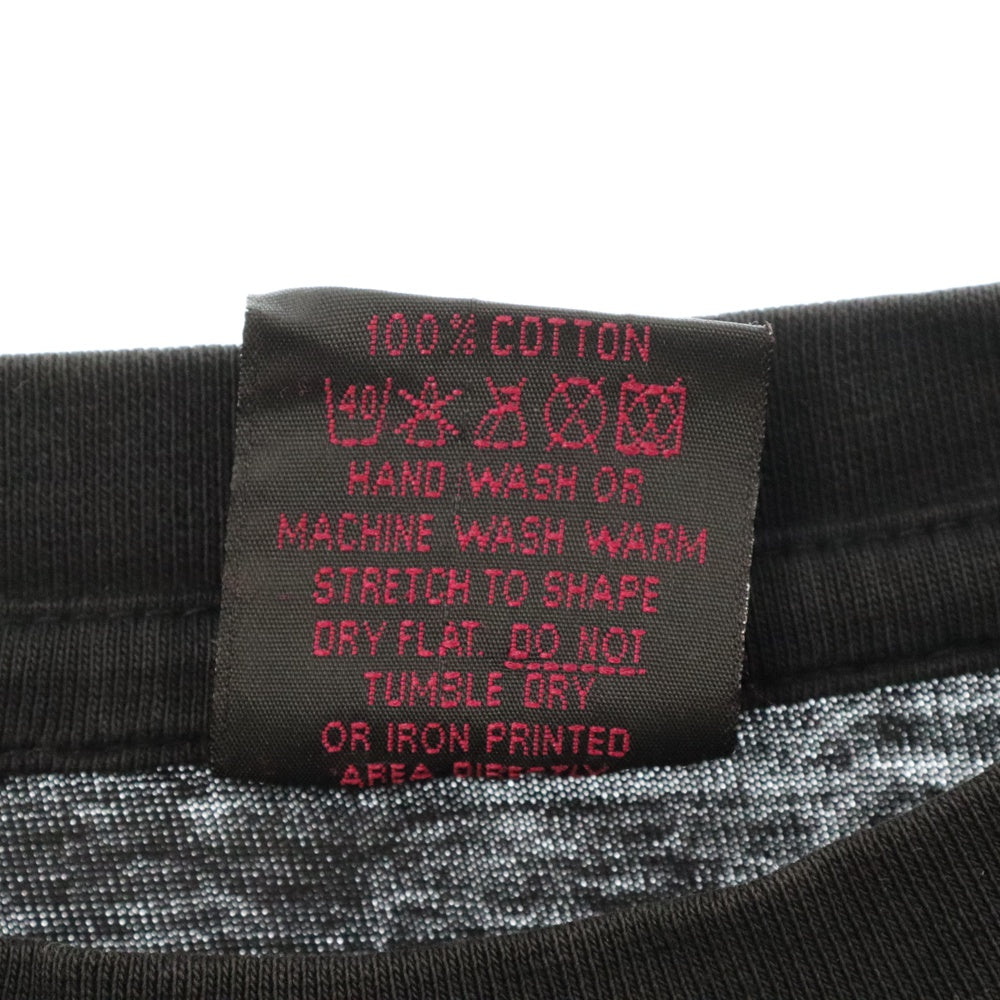 VINTAGE(ヴィンテージ) 90s CRADLE OF FILTH MARTYRED FOR A MORTAL SIN LS TEE クレイドル・オブ・フィルス バンド 両面プリント長袖Tシャツ 長袖カットソー ブラック